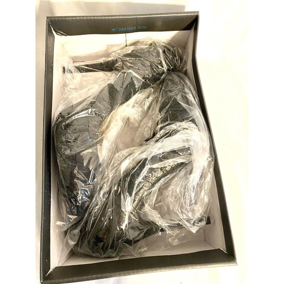 Riverberry Womens 8 Classic Croc Black Pumps Piper 01 Stiletto 4 Inch Heels - Picture 6 of 6